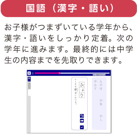 馬渕+20 DOJO国語（漢字・語い）