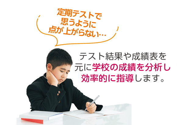 学校の成績を分析し効率的に指導