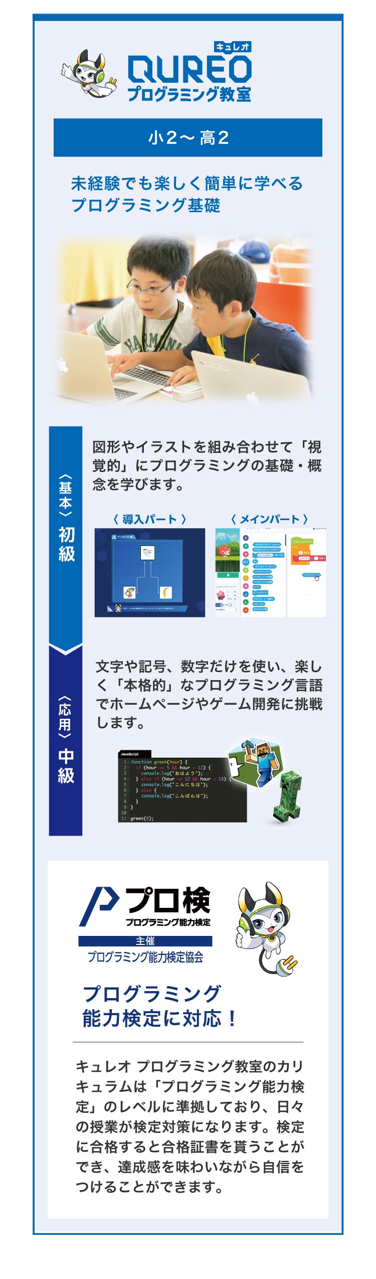 馬渕+20小集団授業 QUREO